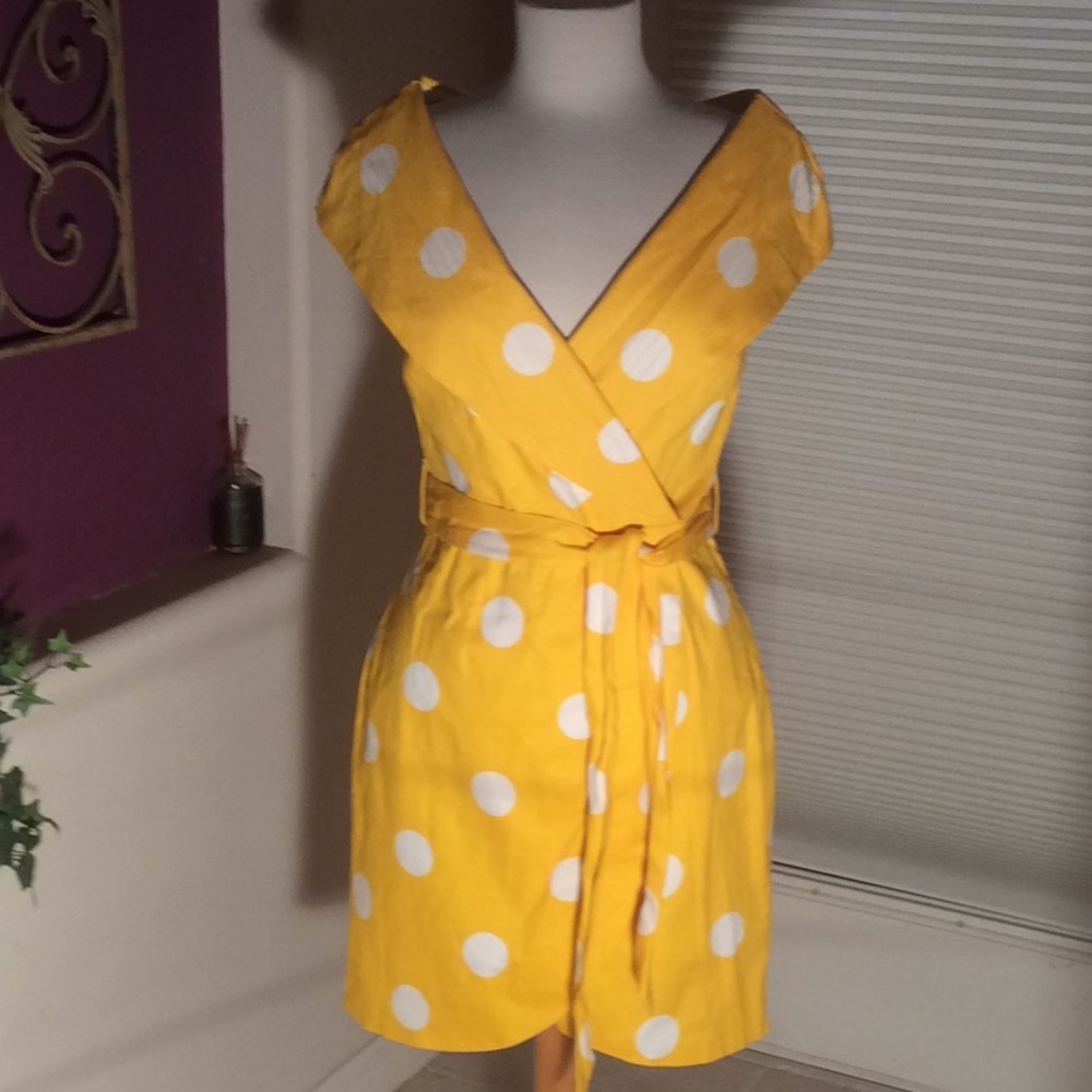 Tea & Cup polka dot dress
